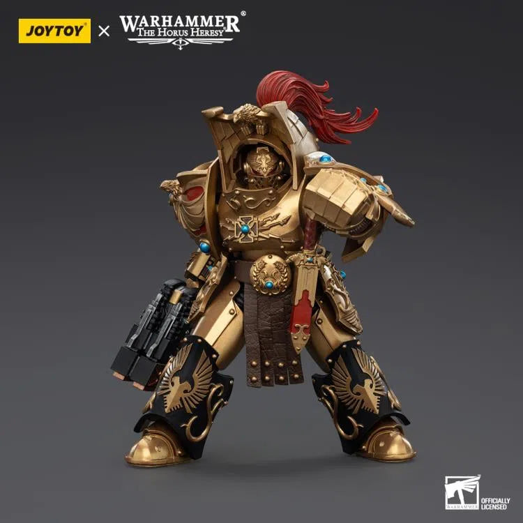 Warhammer: The Horus Heresy: Legio Custodes: Aquilon Terminator Squad: Aquilon With Twin-Linked Adrathic Destructor: Action Figure: Joy Toy Joy Toy