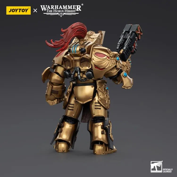 Warhammer: The Horus Heresy: Legio Custodes: Aquilon Terminator Squad: Aquilon With Twin-Linked Adrathic Destructor: Action Figure: Joy Toy Joy Toy