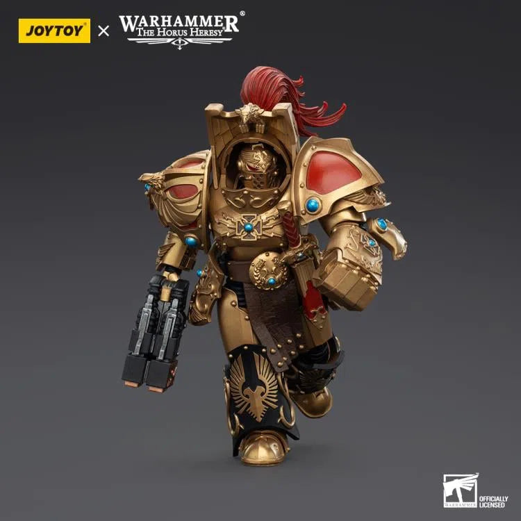 Warhammer: The Horus Heresy: Legio Custodes: Aquilon Terminator Squad: Aquilon With Twin-Linked Adrathic Destructor: Action Figure: Joy Toy Joy Toy