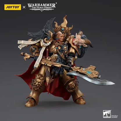 Warhammer The Horus Heresy: Legio Custodes: Constantin Valdor Captain-General of the Legio Custodes: Action Figure: Joy Toy - Joy Toy Action Figure