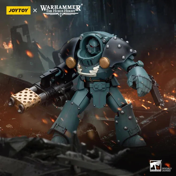 Warhammer The Horus Heresy: Sons Of Horus: Tartaros Terminator With Heavy Flamer And Chainfist : Joy Toy Joy Toy