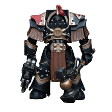 Warhammer: The Horus Heresy: Sons of Horus: Justaerin Terminator Squad Justaerin with Thunder Hammer: Action Figure - Joy Toy Action Figures