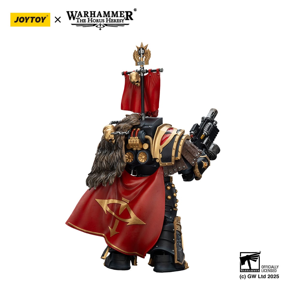 Warhammer: The Horus Heresy: Sons of Horus: Legion Cataphractii Praetorwith Combi-Melta and Power Maul: Action Figure - Joy Toy Action Figure