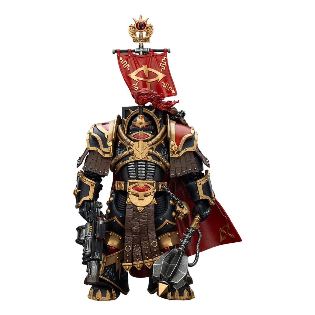 Warhammer: The Horus Heresy: Sons of Horus: Legion Cataphractii Praetorwith Combi-Melta and Power Maul: Action Figure - Joy Toy Action Figure