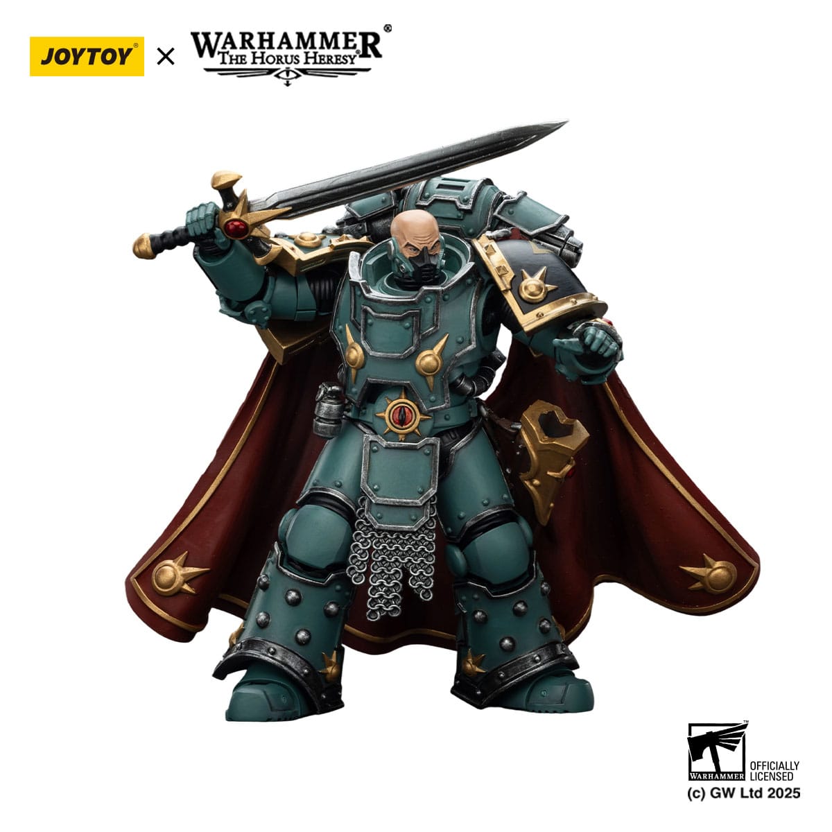 Warhammer: The Horus Heresy: Sons of Horus: Legion Champion: 1/18 Scale Action Figure - Joy Toy Action Figure