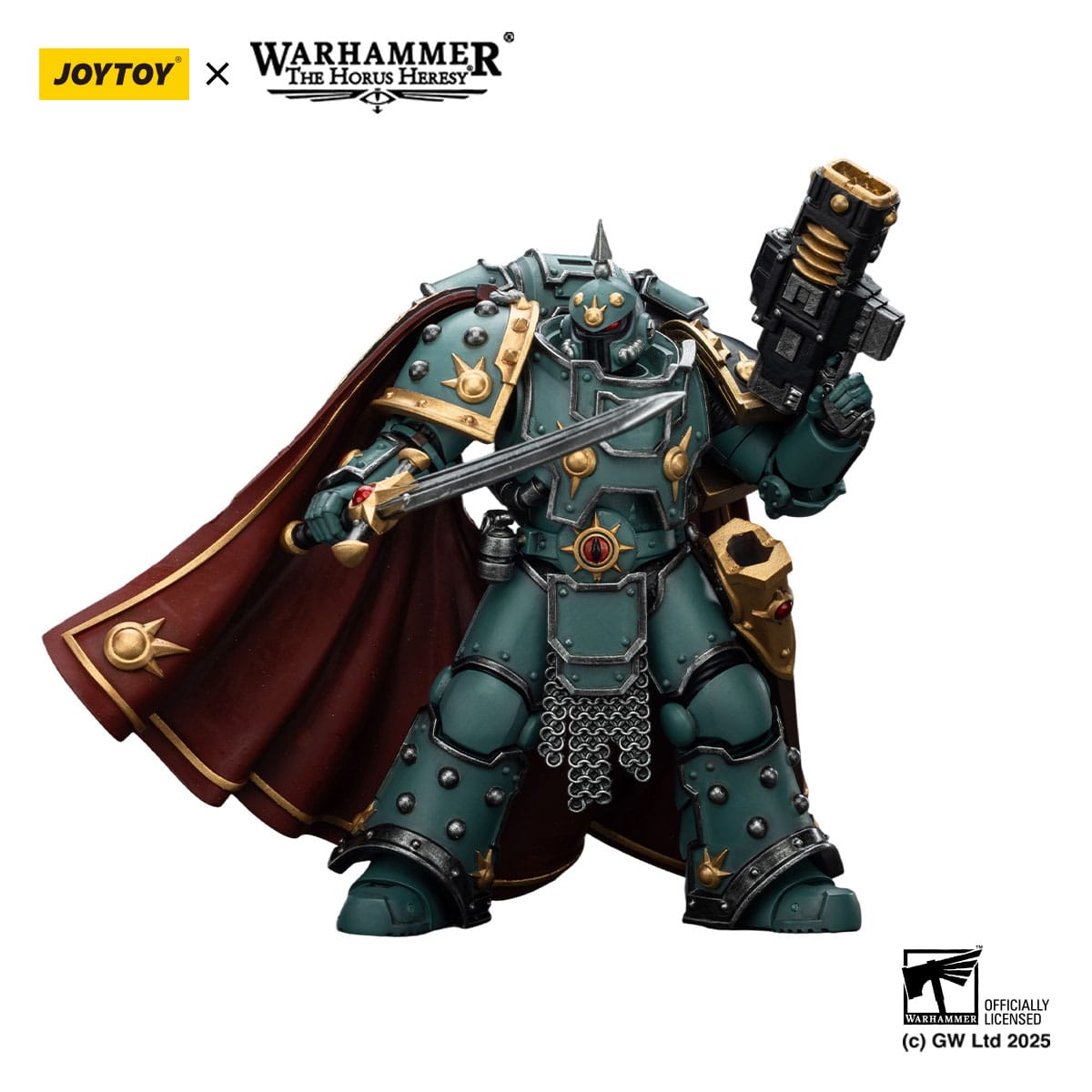 Warhammer: The Horus Heresy: Sons of Horus: Legion Champion: 1/18 Scale Action Figure - Joy Toy Action Figure