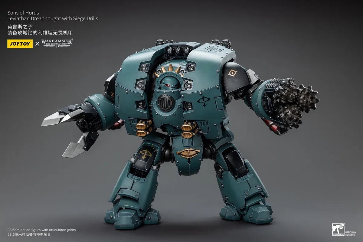 Warhammer The Horus Heresy: Sons of Horus Leviathan Dreadnought with Siege Drills : Joy Toy Joy Toy