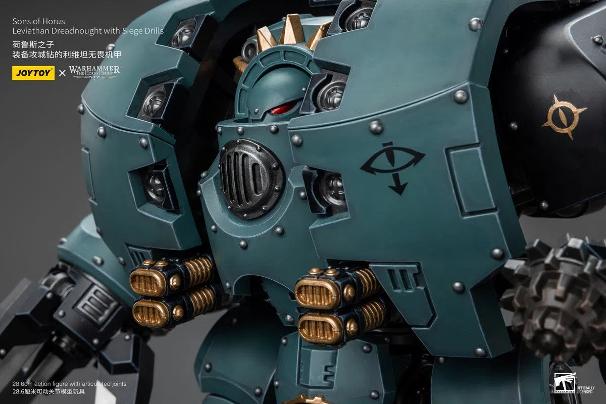 Warhammer The Horus Heresy: Sons of Horus Leviathan Dreadnought with Siege Drills : Joy Toy Joy Toy