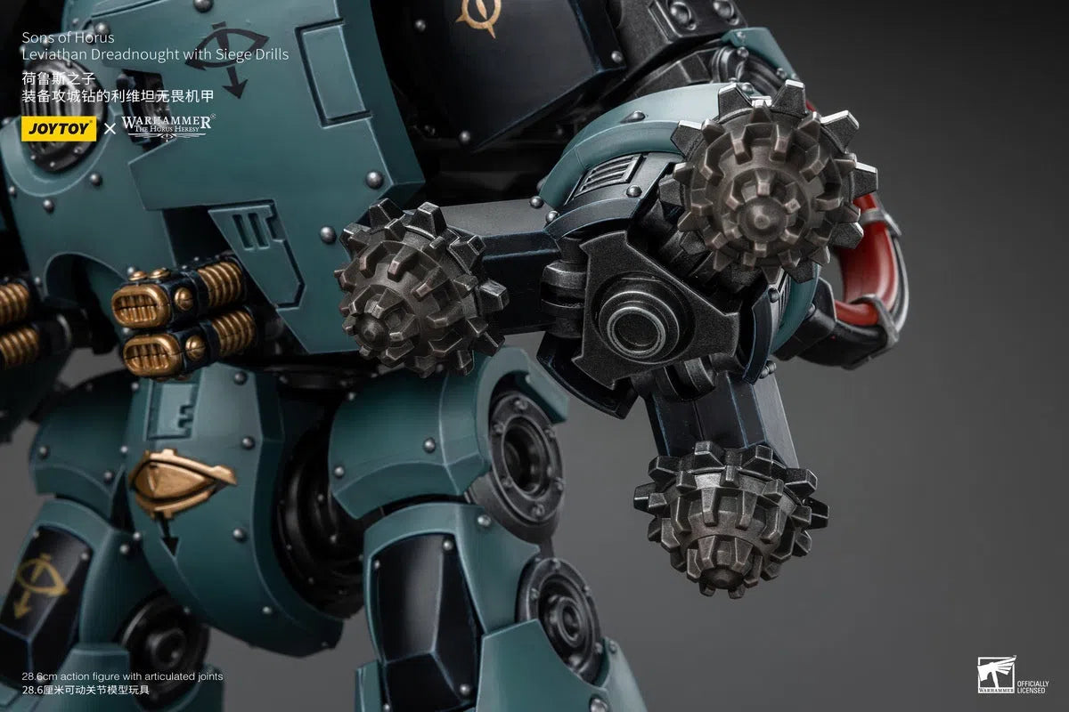 Warhammer The Horus Heresy: Sons of Horus Leviathan Dreadnought with Siege Drills : Joy Toy Joy Toy