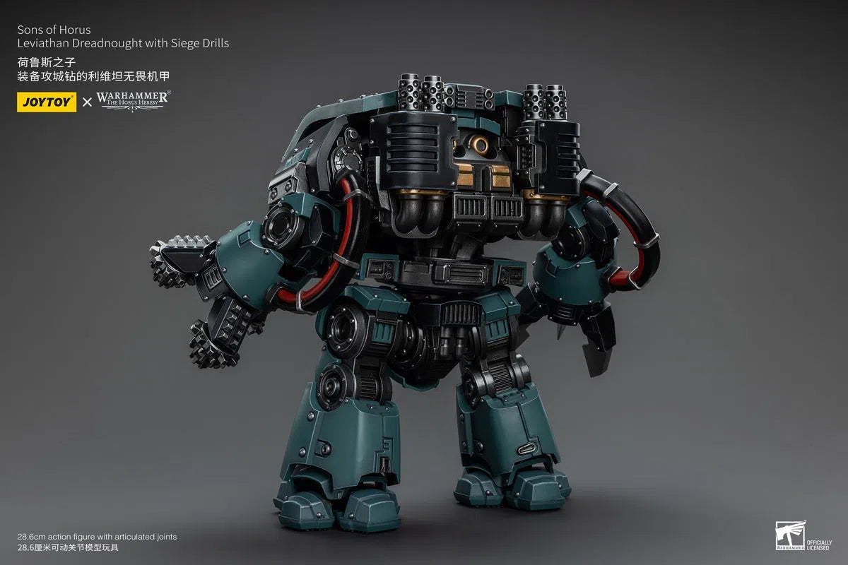 Warhammer The Horus Heresy: Sons of Horus Leviathan Dreadnought with Siege Drills : Joy Toy Joy Toy