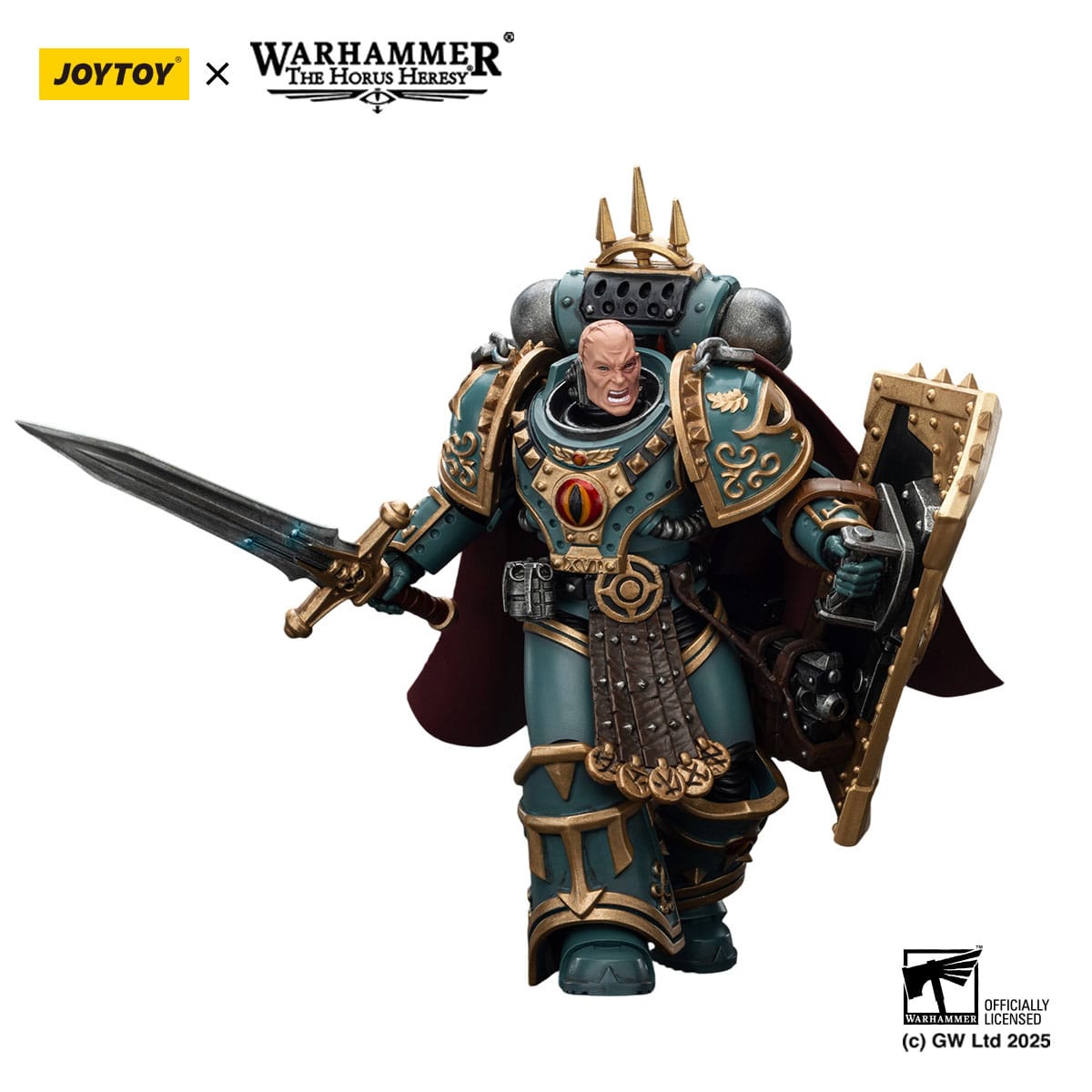 Warhammer: The Horus Heresy: Sons of Horus: 'Little’ Horus Aximand: Captain of the 5th Company - Joy Toy Action Figures