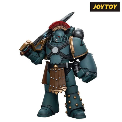 Warhammer: The Horus Heresy: Sons of Horus: MKIV Tactical Squad Sergeant with Power Fist: Action Figure - Joy Toy Action Figure