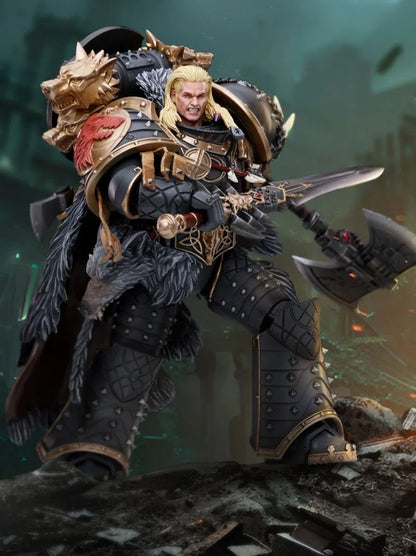 Warhammer The Horus Heresy: Space Wolves: Leman Russ: Primarch Of The VIth Legion : Joy Toy Joy Toy