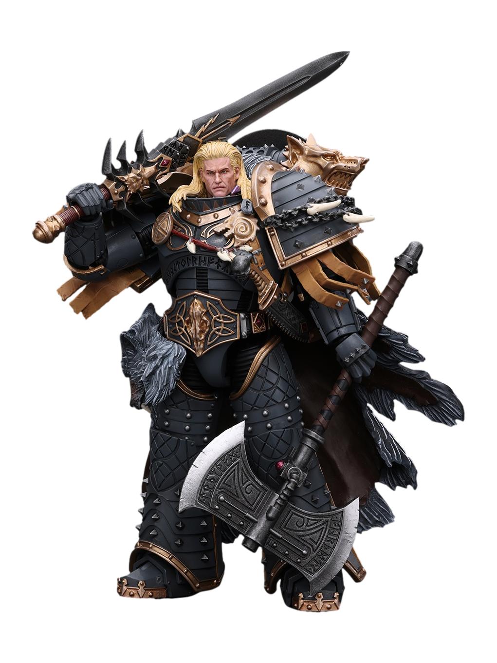Warhammer The Horus Heresy: Space Wolves: Leman Russ: Primarch Of The VIth Legion Joy Toy