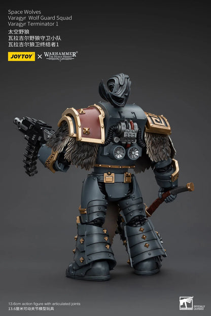 Warhammer The Horus Heresy: Space Wolves: Varagyr Wolf Guard Squad: Varagyr Terminator 1 : Joy Toy Joy Toy