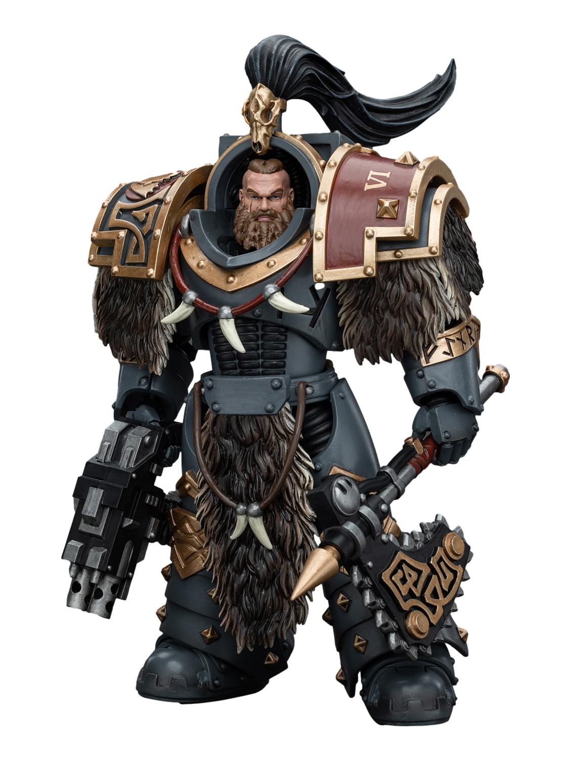 Warhammer The Horus Heresy: Space Wolves: Varagyr Wolf Guard Squad: Varagyr Terminator 4 Joy Toy