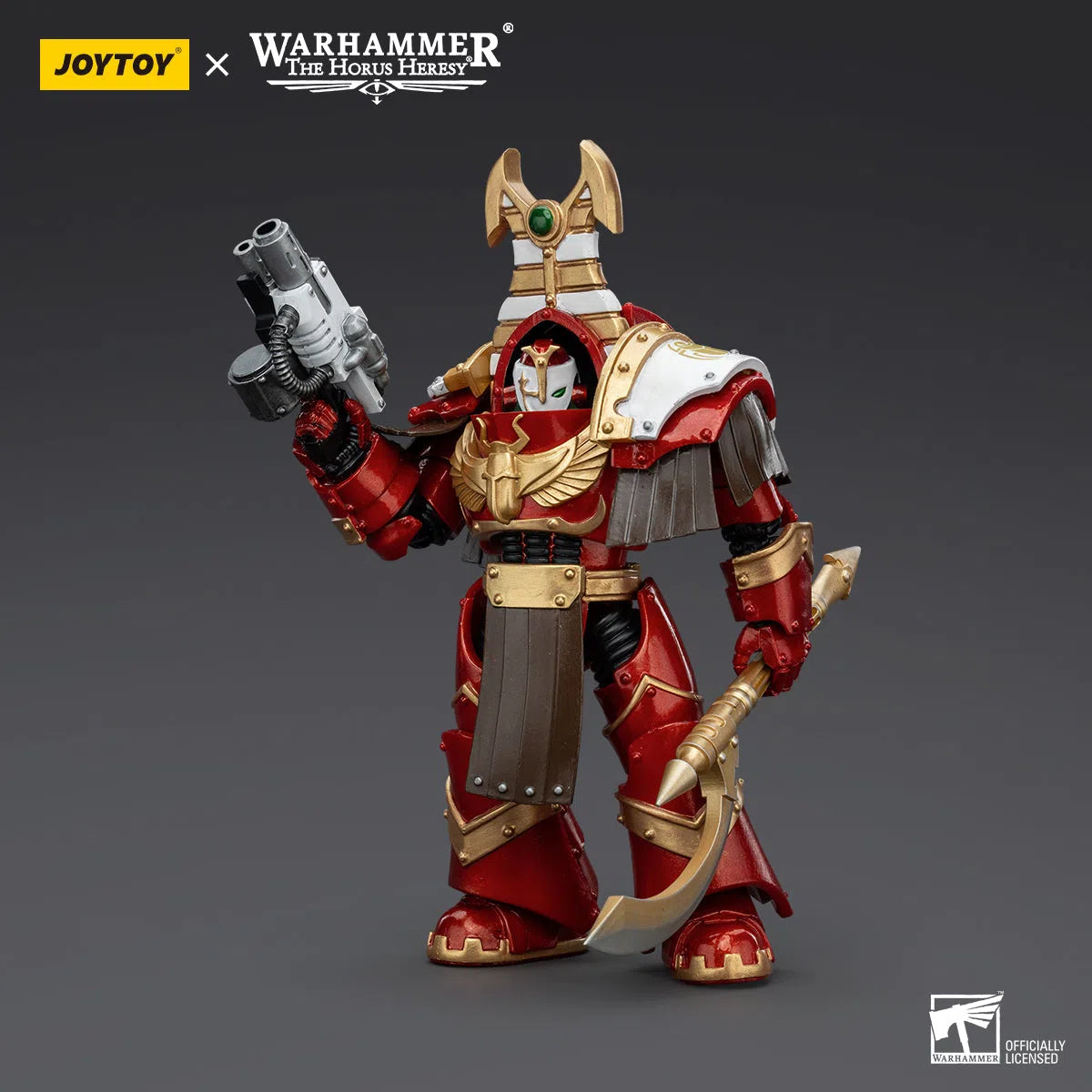 Warhammer: The Horus Heresy: Thousand Sons: Sekhmet Terminator Cabal: Sekhmet With Combi-Melta And Achea Force Weapon: Joy Toy Joy Toy