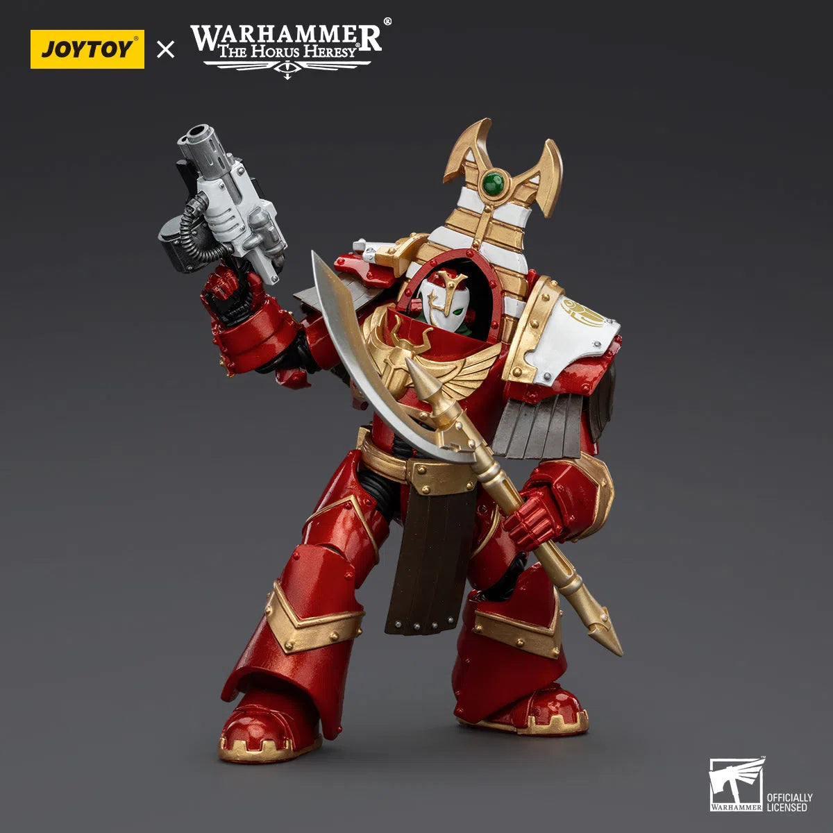 Warhammer: The Horus Heresy: Thousand Sons: Sekhmet Terminator Cabal: Sekhmet With Combi-Melta And Achea Force Weapon: Joy Toy Joy Toy