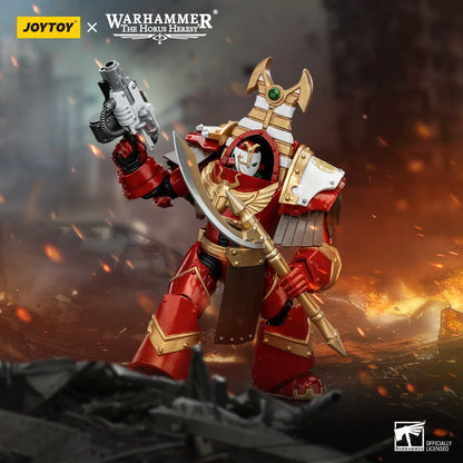 Warhammer: The Horus Heresy: Thousand Sons: Sekhmet Terminator Cabal: Sekhmet With Combi-Melta And Achea Force Weapon: Joy Toy Joy Toy