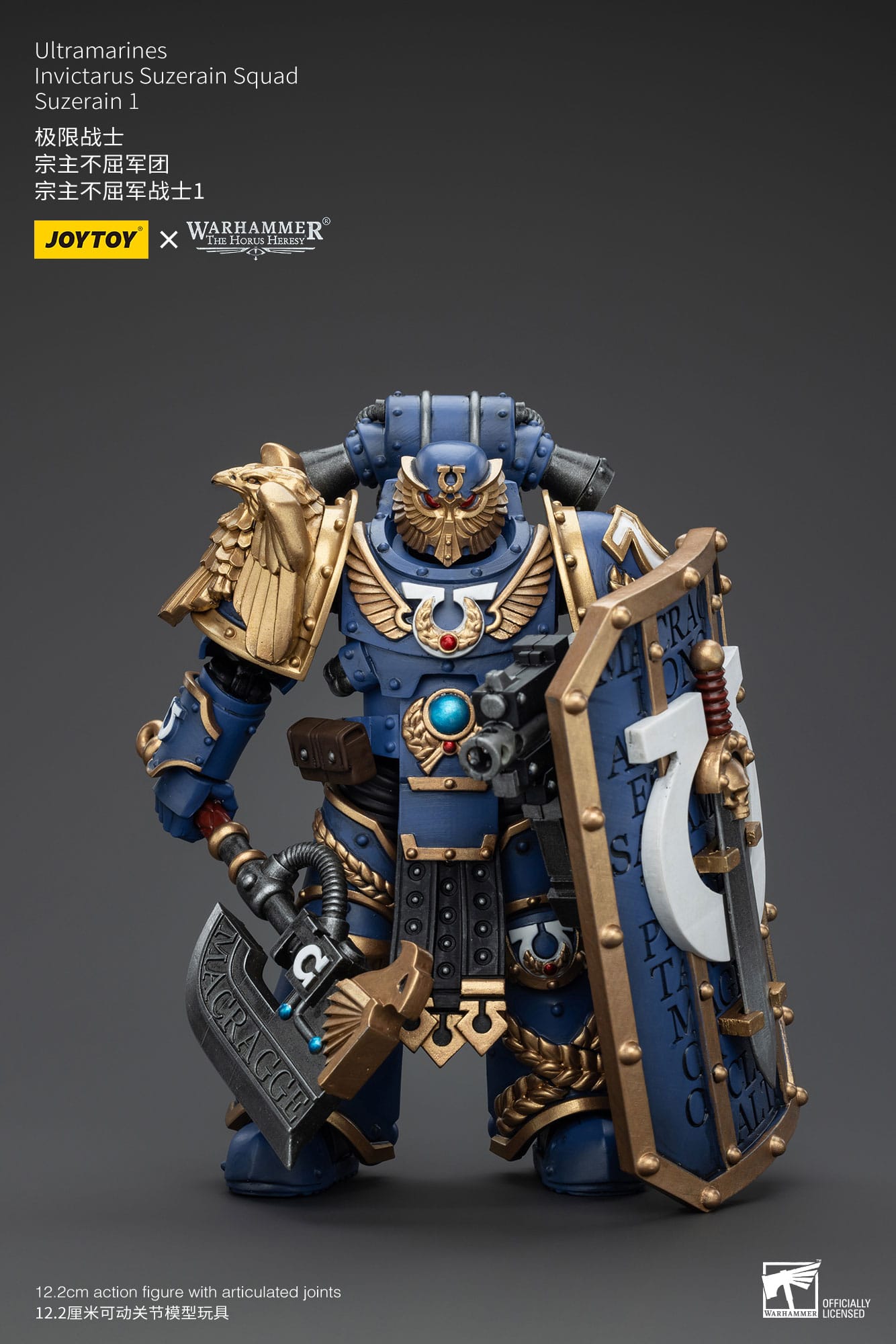 Warhammer The Horus Heresy: Ultramarines: Invictarus Suzerain Squad: Suzerain 1: Action Figure: Joy Toy Joy Toy