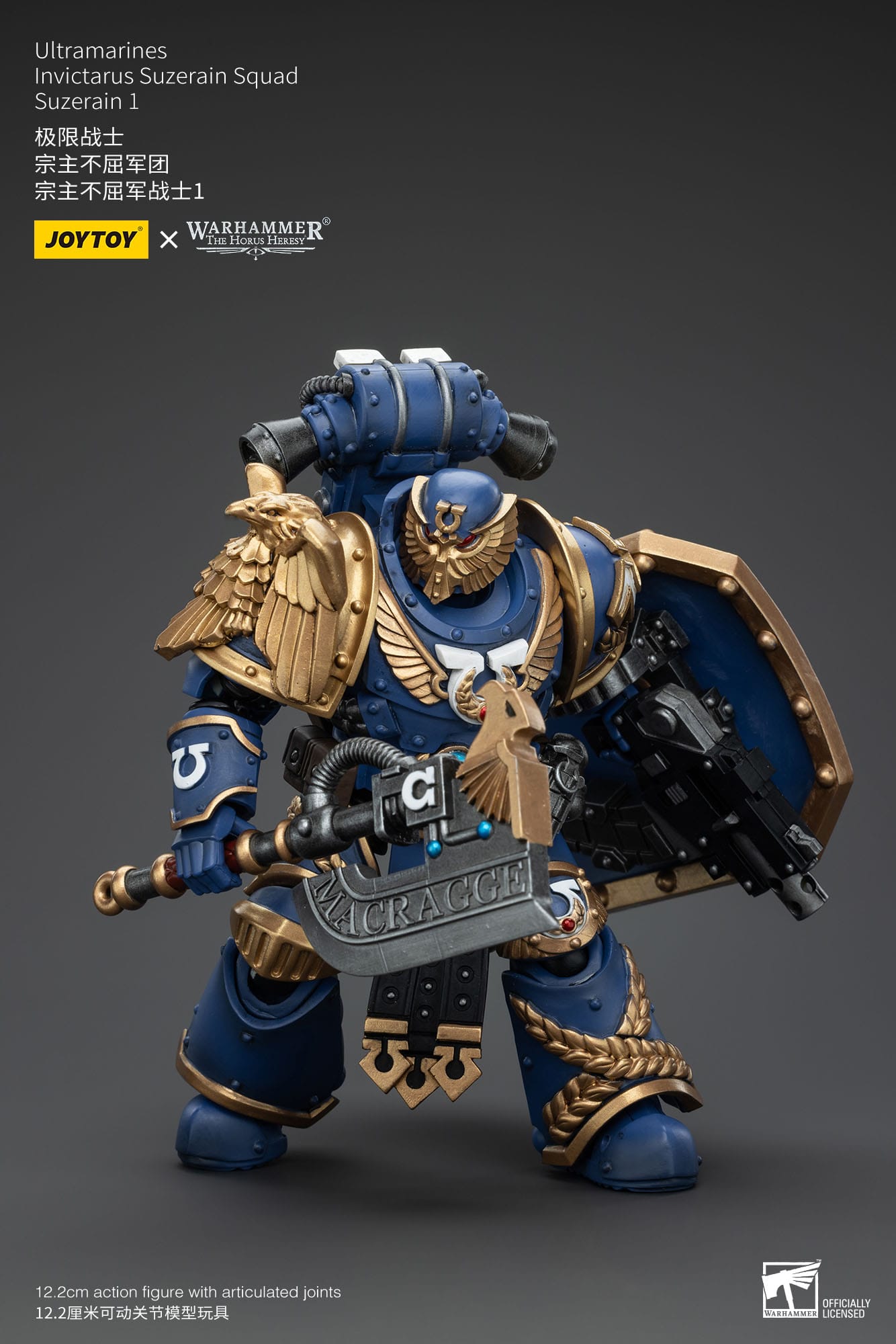 Warhammer The Horus Heresy: Ultramarines: Invictarus Suzerain Squad: Suzerain 1: Action Figure: Joy Toy Joy Toy