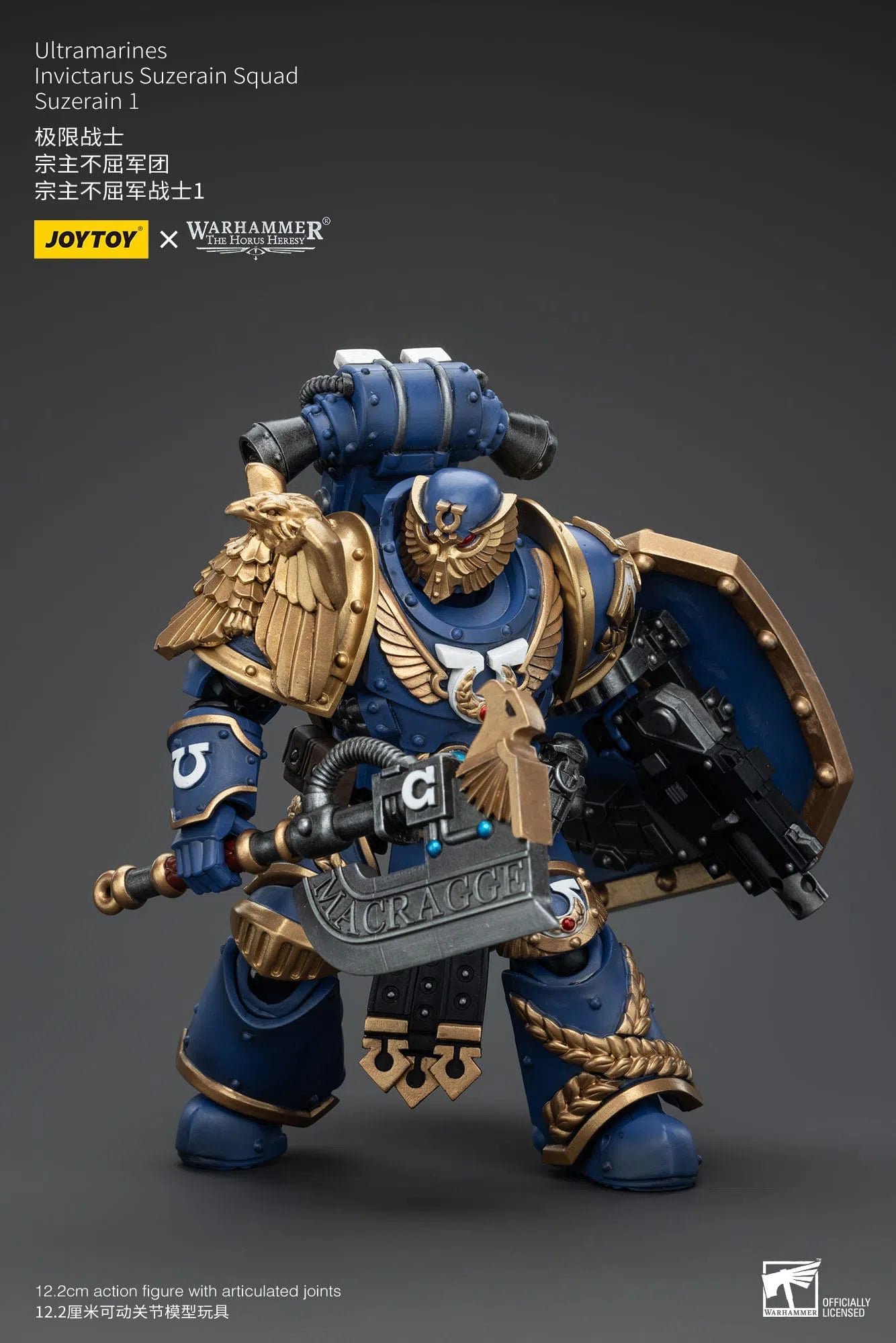 Warhammer The Horus Heresy: Ultramarines: Invictarus Suzerain Squad: Suzerain 1: Action Figure: Joy Toy Joy Toy