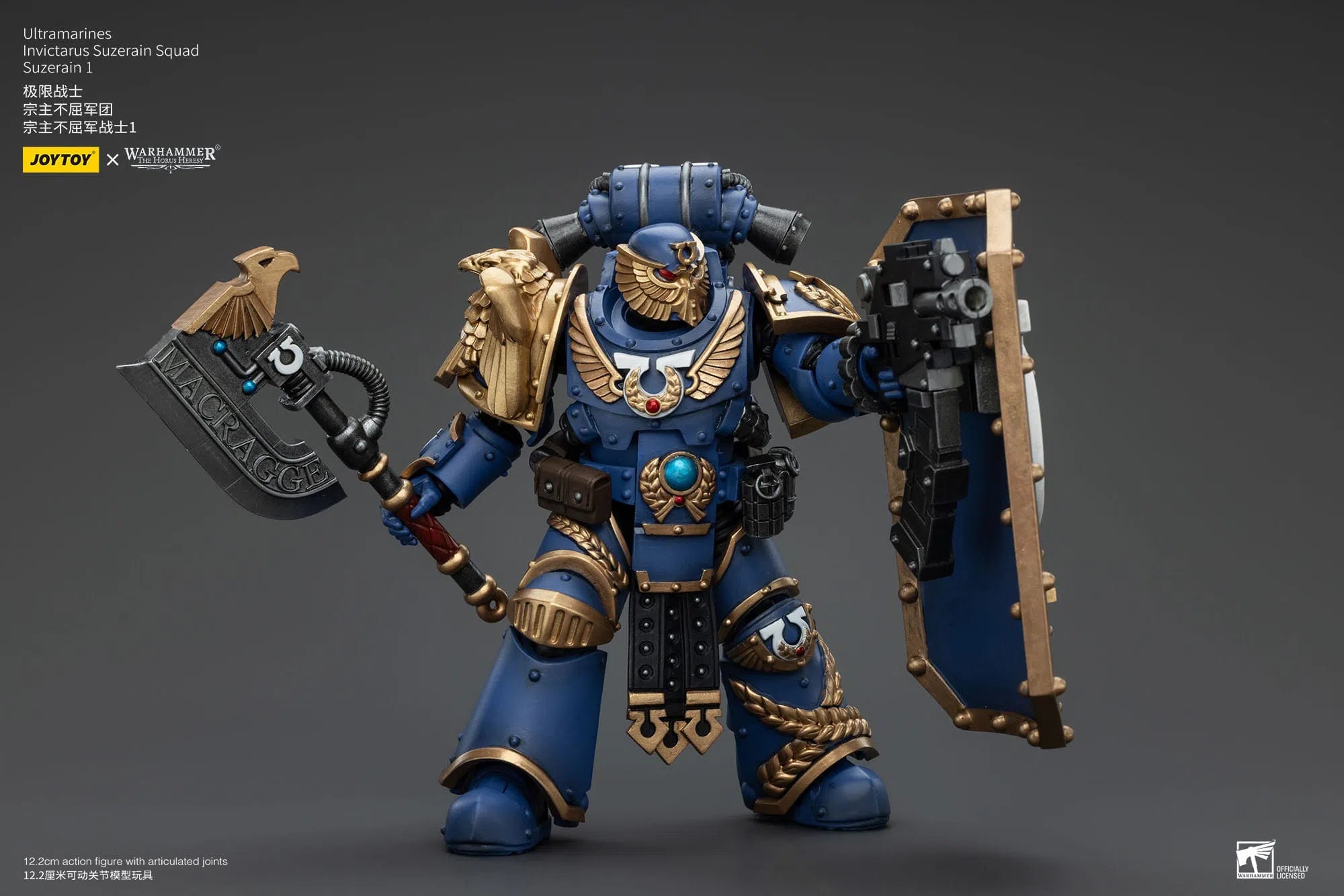 Warhammer The Horus Heresy: Ultramarines: Invictarus Suzerain Squad: Suzerain 1: Action Figure: Joy Toy Joy Toy