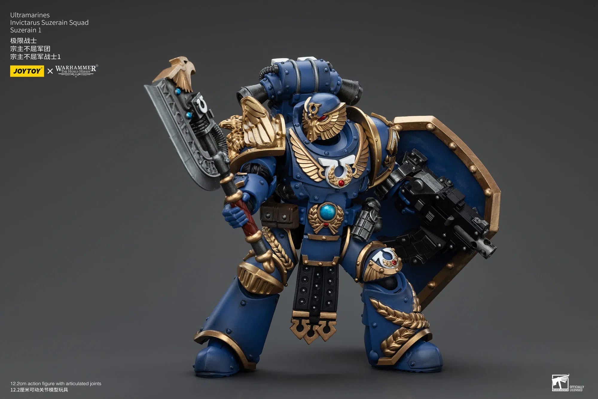 Warhammer The Horus Heresy: Ultramarines: Invictarus Suzerain Squad: Suzerain 1: Action Figure: Joy Toy Joy Toy