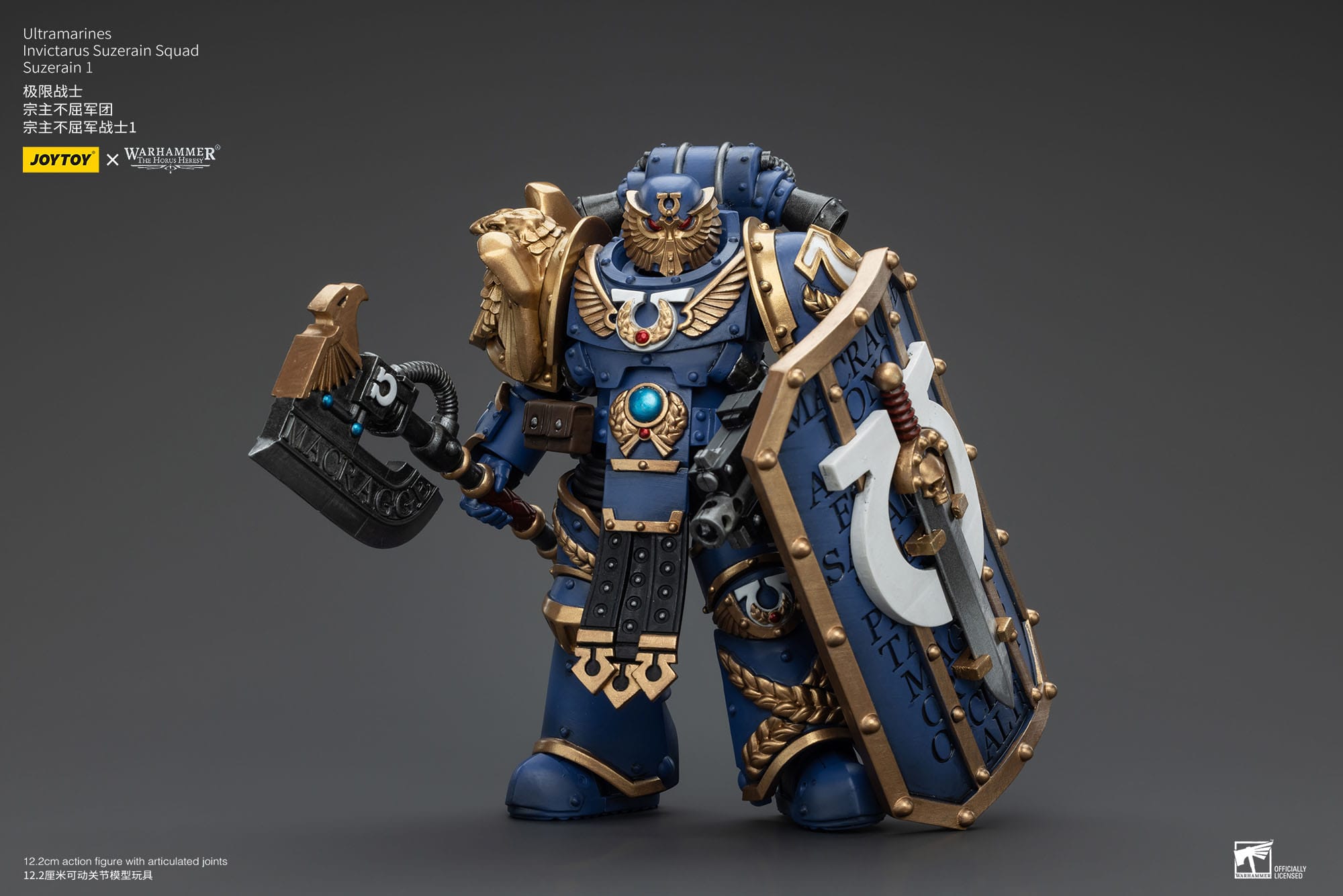 Warhammer The Horus Heresy: Ultramarines: Invictarus Suzerain Squad: Suzerain 1: Action Figure: Joy Toy Joy Toy