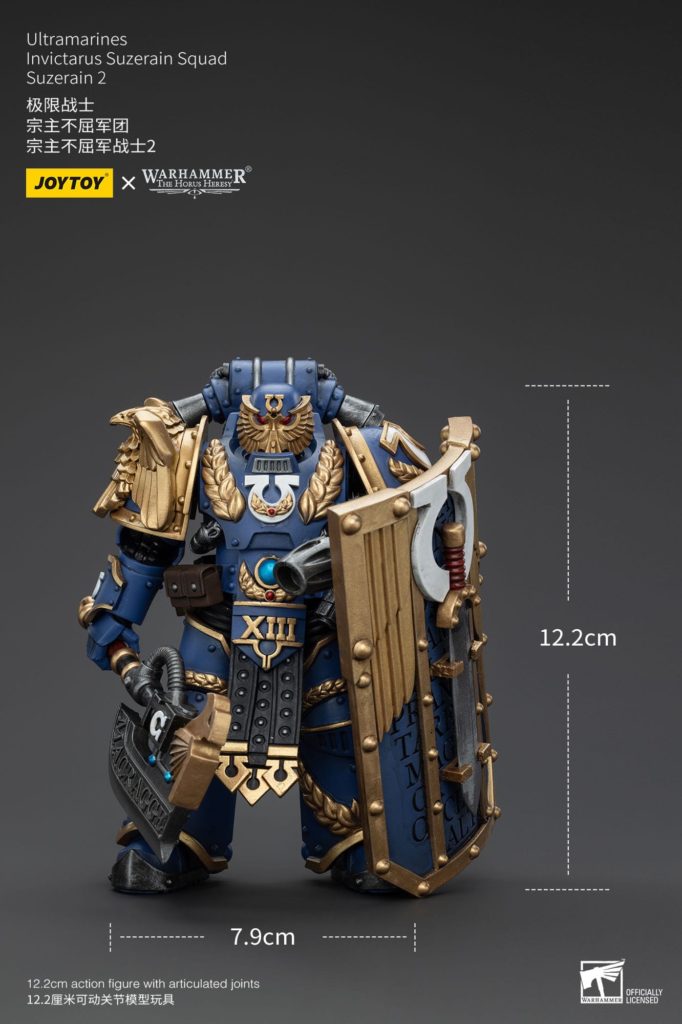 Warhammer The Horus Heresy: Ultramarines: Invictarus Suzerain Squad: Suzerain 2: Action Figure: Joy Toy Joy Toy