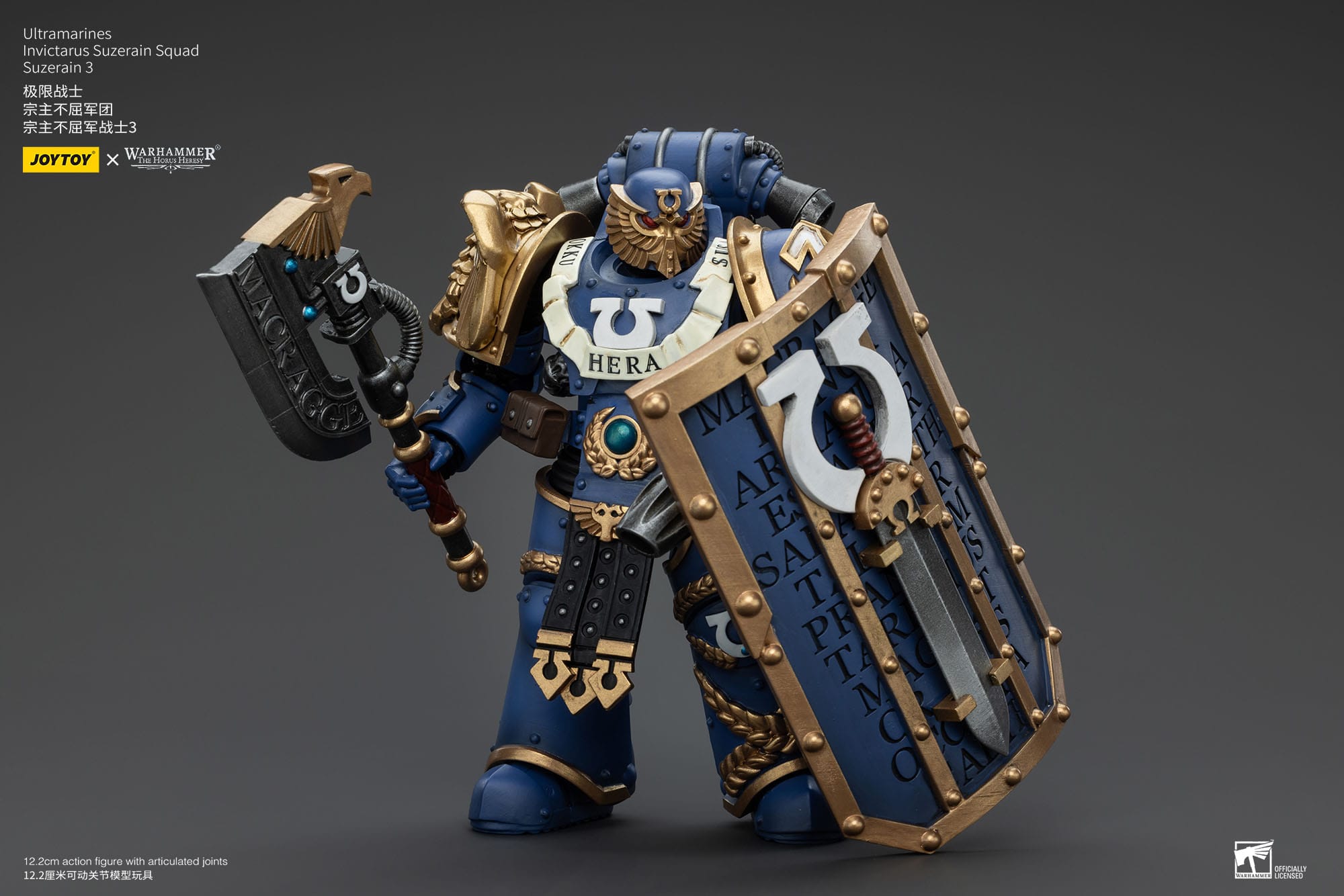 Warhammer The Horus Heresy: Ultramarines: Invictarus Suzerain Squad: Suzerain 3: Action Figure: Joy Toy Joy Toy