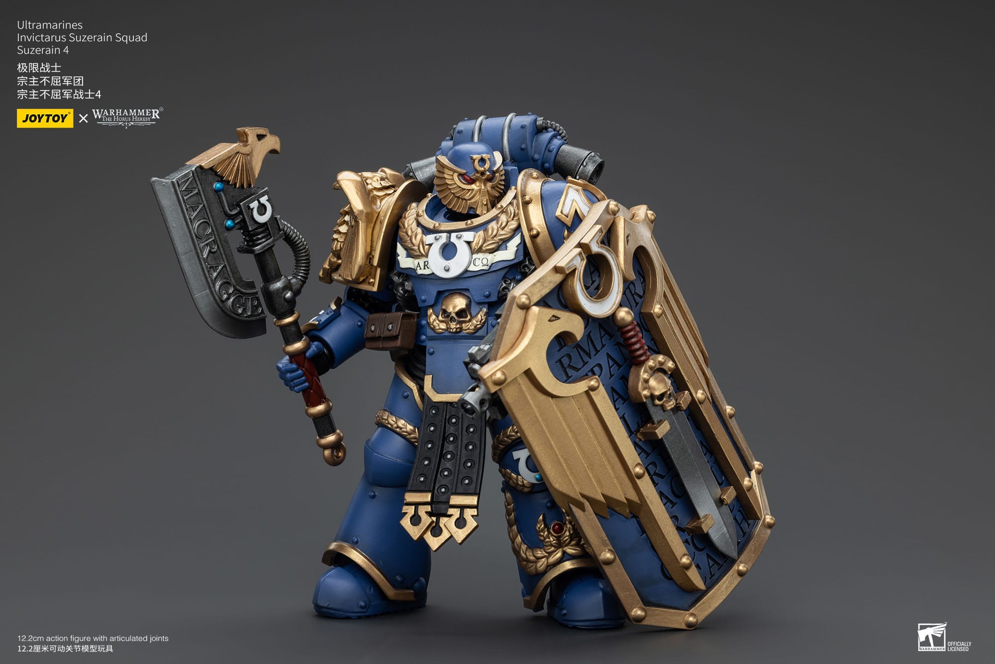 Warhammer The Horus Heresy: Ultramarines: Invictarus Suzerain Squad: Suzerain 4: Action Figure: Joy Toy Joy Toy