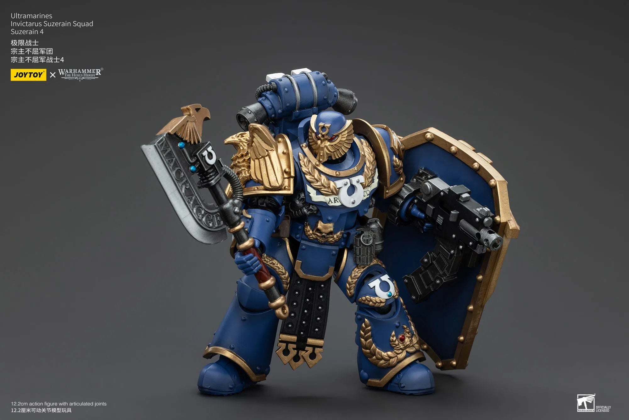 Warhammer The Horus Heresy: Ultramarines: Invictarus Suzerain Squad: Suzerain 4: Action Figure: Joy Toy Joy Toy