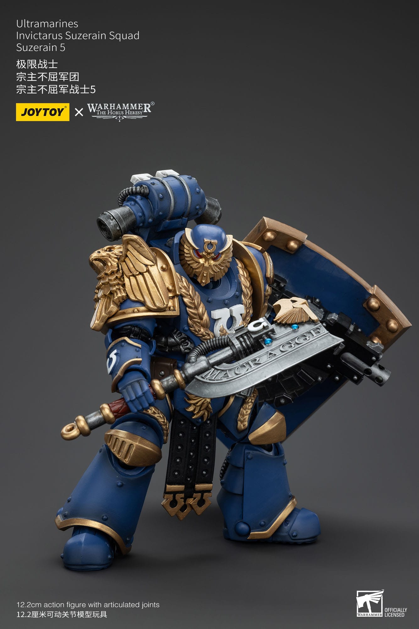 Warhammer The Horus Heresy: Ultramarines: Invictarus Suzerain Squad: Suzerain 5: Action Figure: Joy Toy Joy Toy