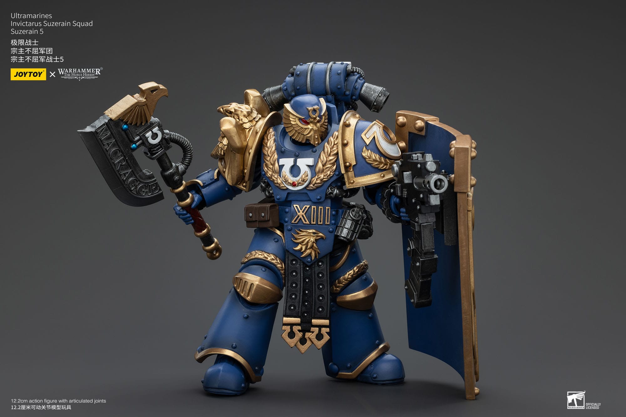 Warhammer The Horus Heresy: Ultramarines: Invictarus Suzerain Squad: Suzerain 5: Action Figure: Joy Toy Joy Toy