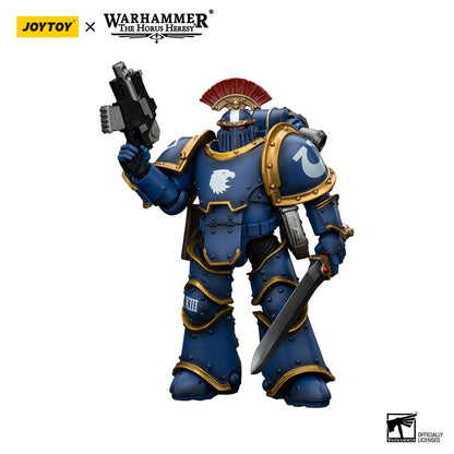 Warhammer The Horus Heresy: Ultramarines Legion MKIII Tactical Squad Sergeant with Power Sword: Joy Toy Joy Toy