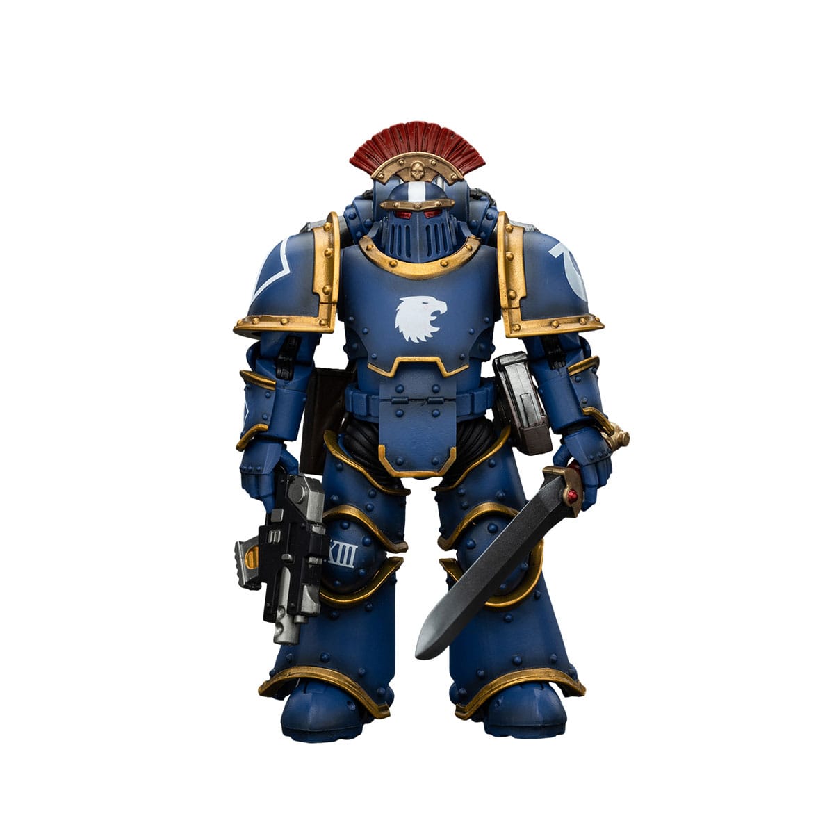 Warhammer The Horus Heresy: Ultramarines Legion MKIII Tactical Squad Sergeant with Power Sword: Joy Toy Joy Toy