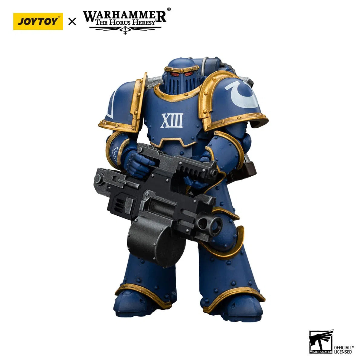 Warhammer The Horus Heresy: Ultramarines Legion MKIII Tactical Support Squad Legionary with Heavy Bolter: Joy Toy Joy Toy