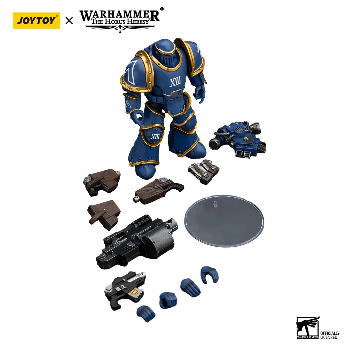 Warhammer The Horus Heresy: Ultramarines Legion MKIII Tactical Support Squad Legionary with Heavy Bolter: Joy Toy Joy Toy