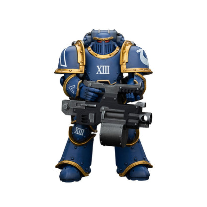 Warhammer The Horus Heresy: Ultramarines Legion MKIII Tactical Support Squad Legionary with Heavy Bolter: Joy Toy Joy Toy