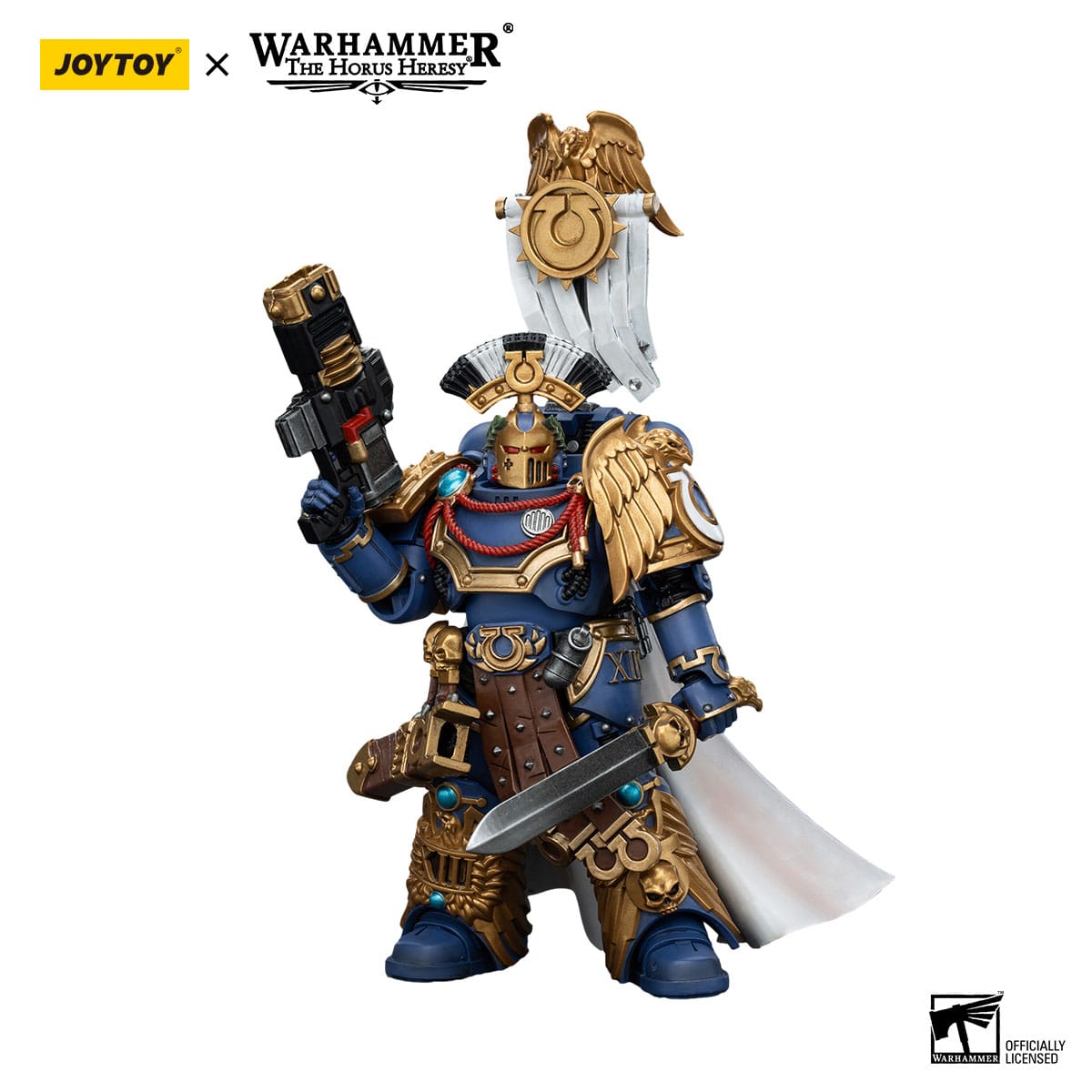 Warhammer The Horus Heresy: Ultramarines Legion Praetor with Power Sword and Volkite Serpenta: Joy Toy Joy Toy