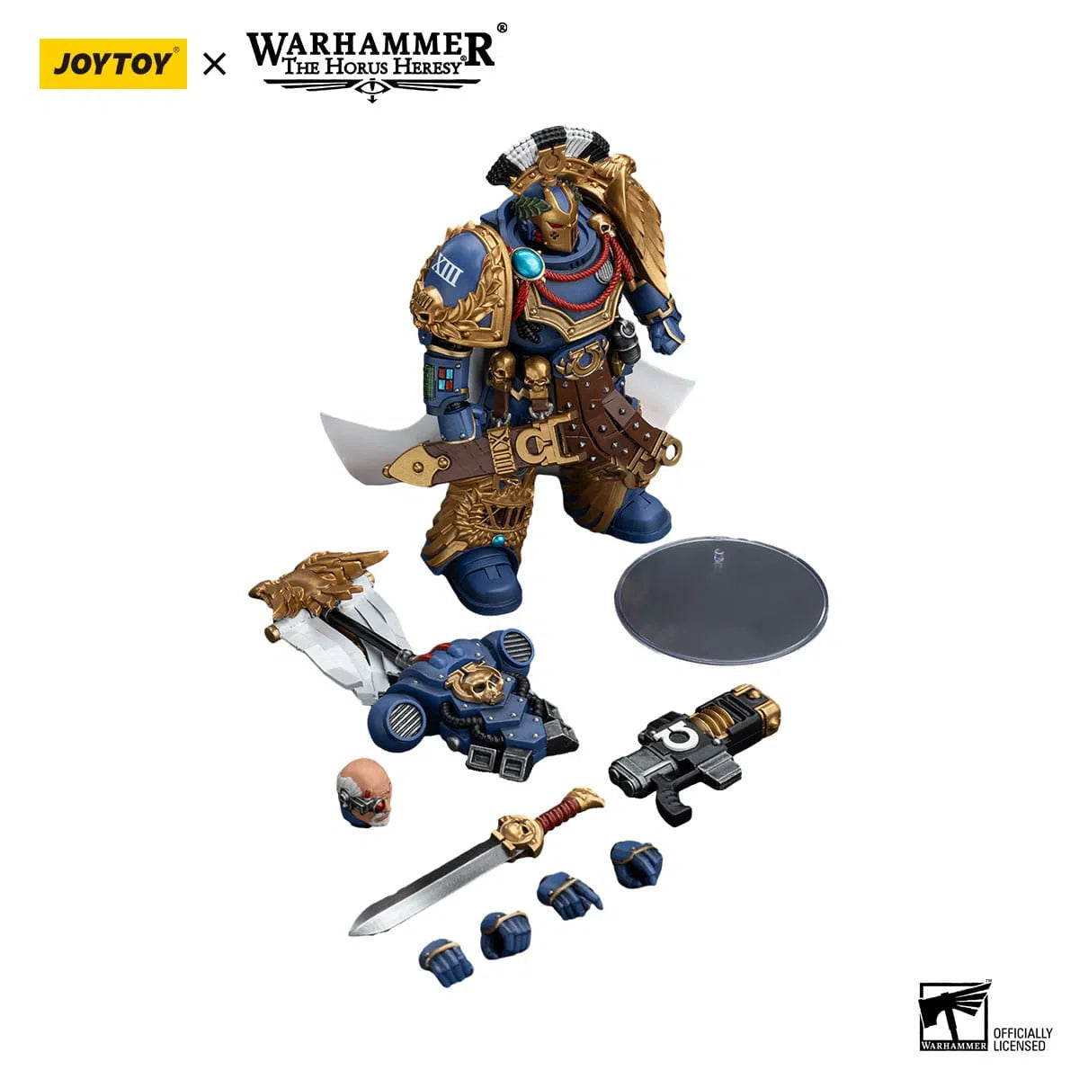 Warhammer The Horus Heresy: Ultramarines Legion Praetor with Power Sword and Volkite Serpenta: Joy Toy Joy Toy