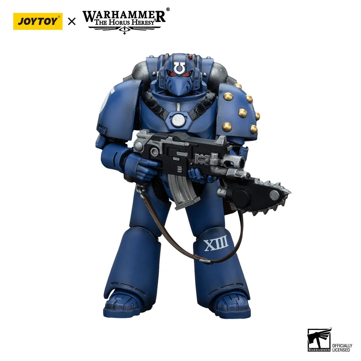 Warhammer The Horus Heresy: Ultramarines MK VI Tactical Squad Legionary with Bolter & Chainblade: Joy Toy Joy Toy