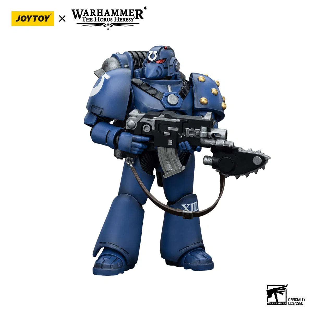 Warhammer The Horus Heresy: Ultramarines MK VI Tactical Squad Legionary with Bolter & Chainblade: Joy Toy Joy Toy