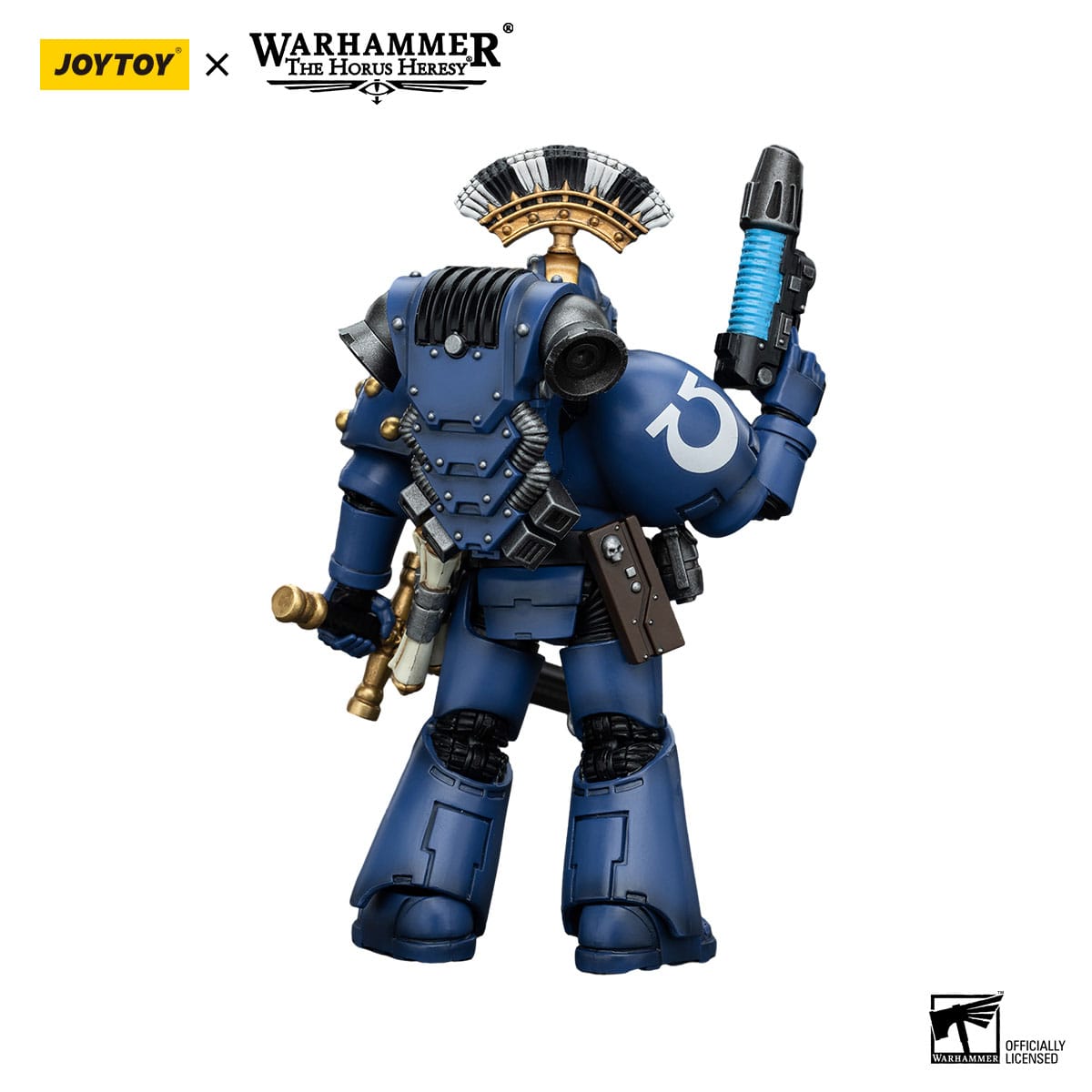 Warhammer The Horus Heresy: Ultramarines MK VI Tactical Squad Sergeant with Plasma Pistol and Power Sword: Joy Toy Joy Toy