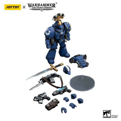 Warhammer The Horus Heresy: Ultramarines MK VI Tactical Squad Sergeant with Plasma Pistol and Power Sword: Joy Toy Joy Toy