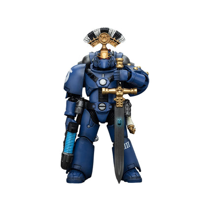 Warhammer The Horus Heresy: Ultramarines MK VI Tactical Squad Sergeant with Plasma Pistol and Power Sword: Joy Toy Joy Toy