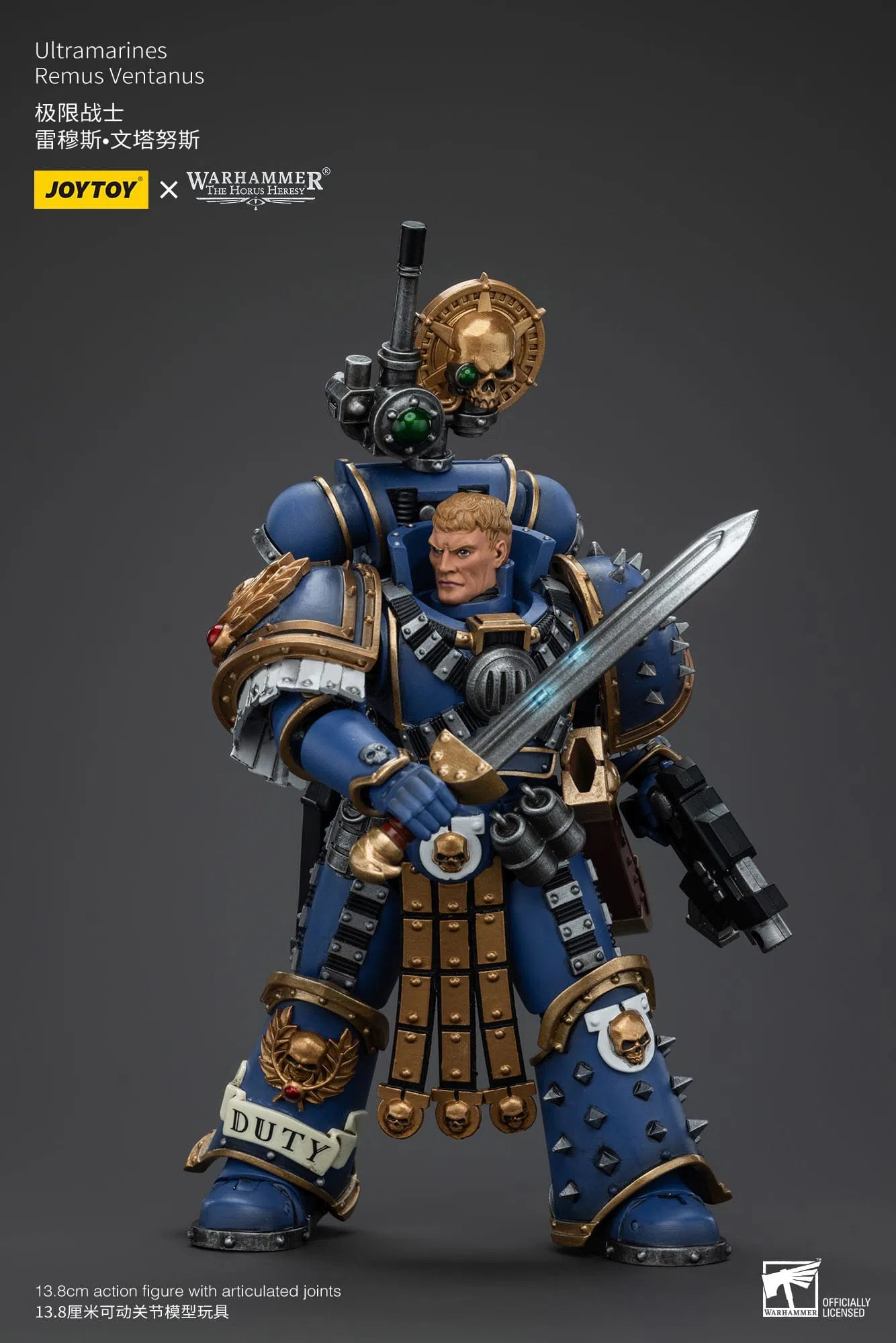 Warhammer The Horus Heresy: Ultramarines Remus Ventanus: Action Figure: Joy Toy Joy Toy