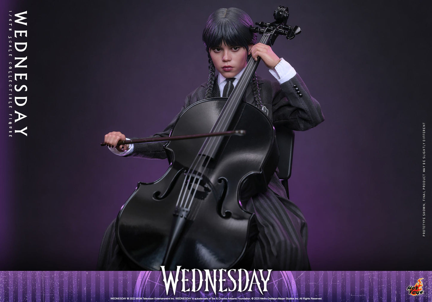 Wednesday: Wednesday Addams: 1/6th Action Figure - Hot Toys Action Figure
