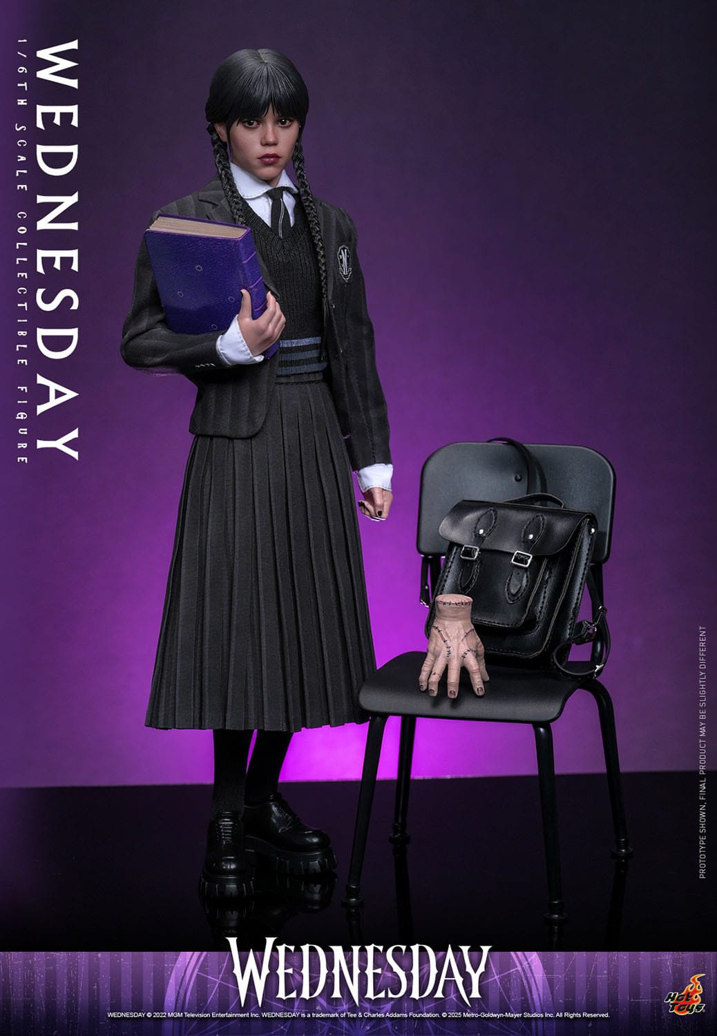 Wednesday: Wednesday Addams: 1/6th Action Figure - Hot Toys Action Figure